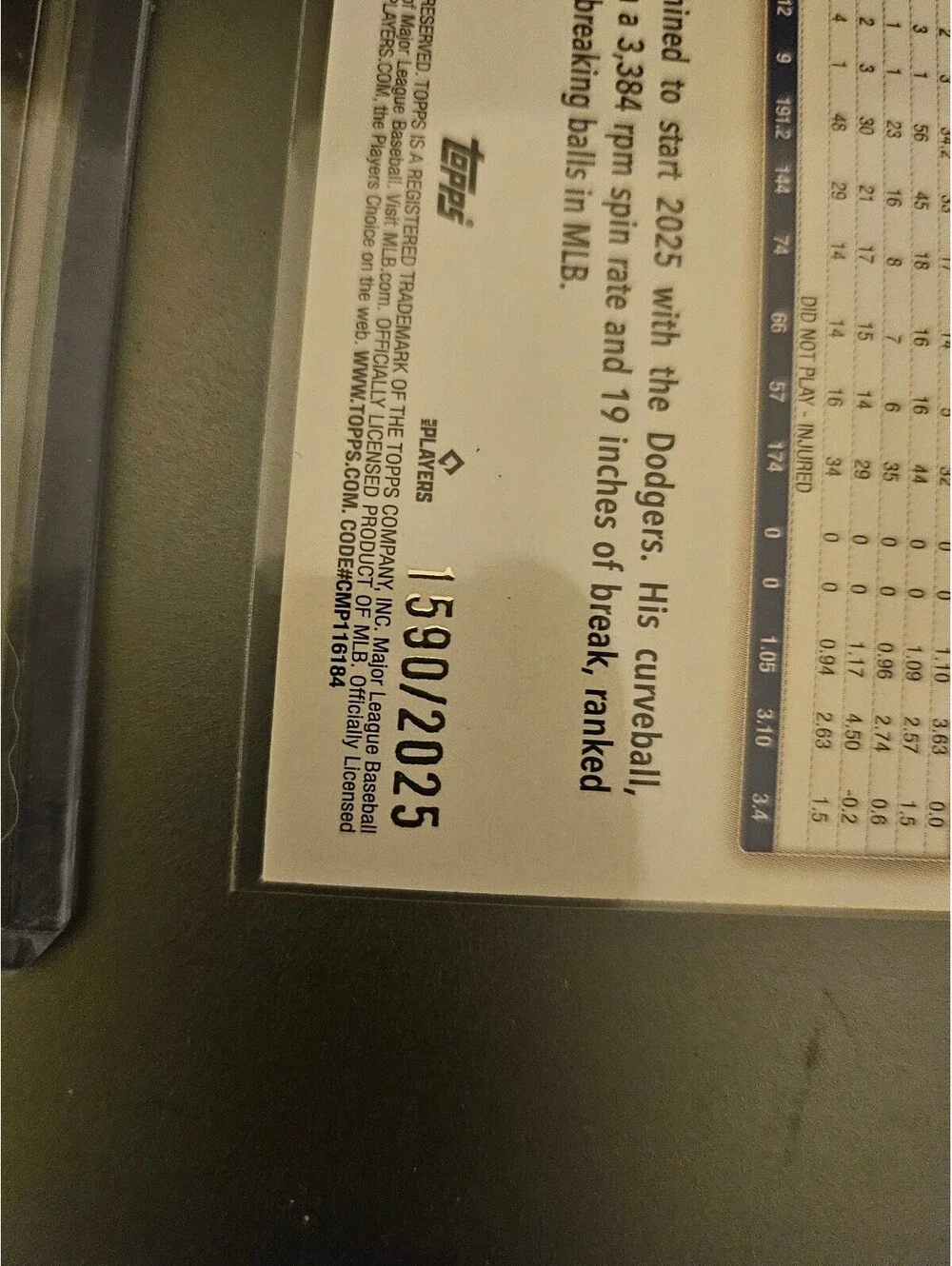 Topps 2025 update